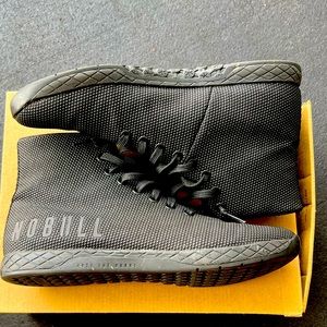 Athletic shoes, NOBULL, M-10 W-11.5, Black Hightops
